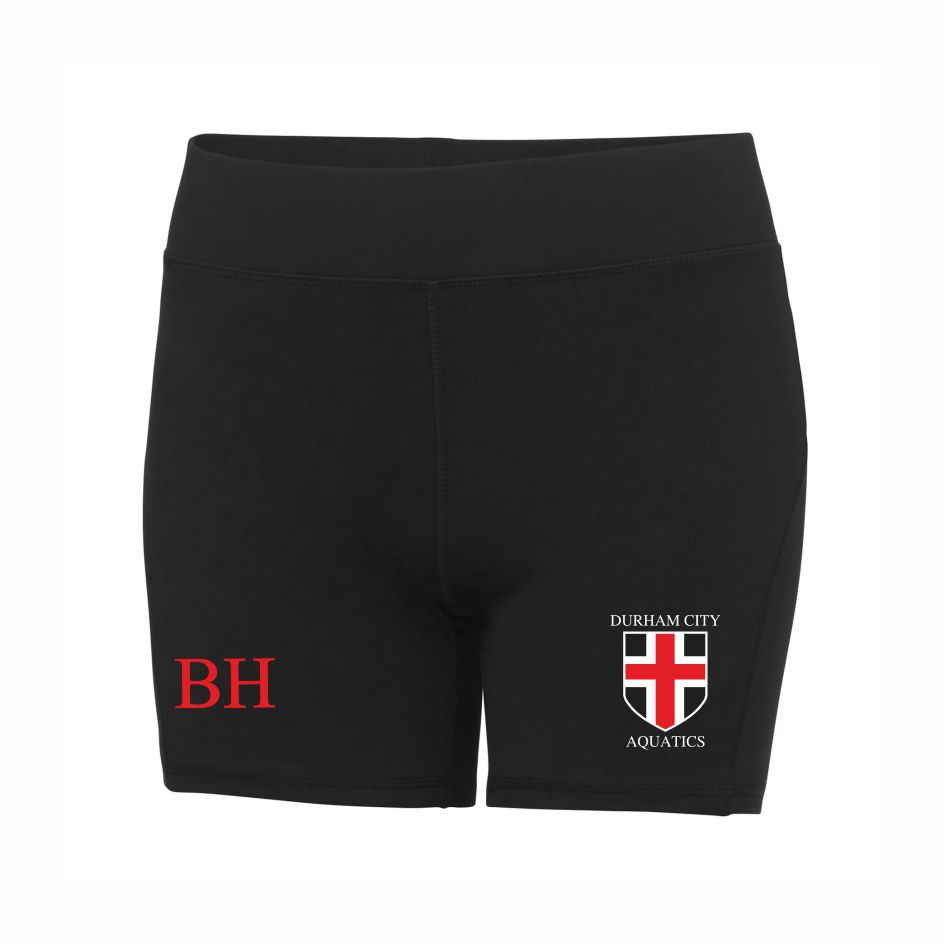 Durham City Aquatics Ladies Cool Training Shorts