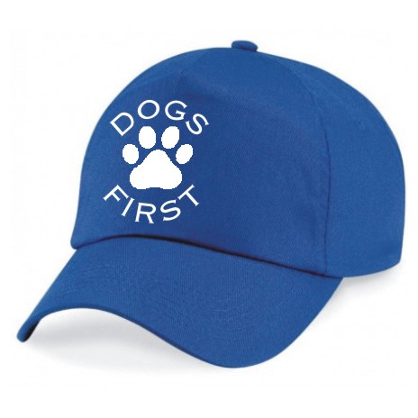 Dogs First Baseball Cap