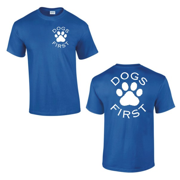 Dogs First Cotton Teeshirt