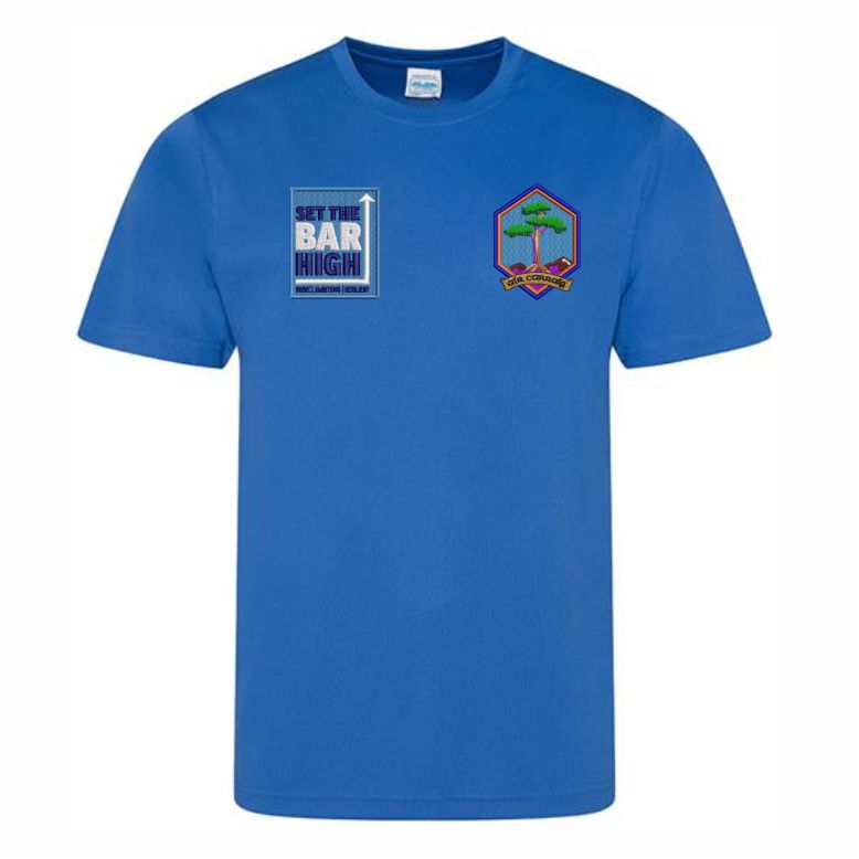 Firrhill High School PE Department STAFF Performance Teeshirt - NO BACK PRINT