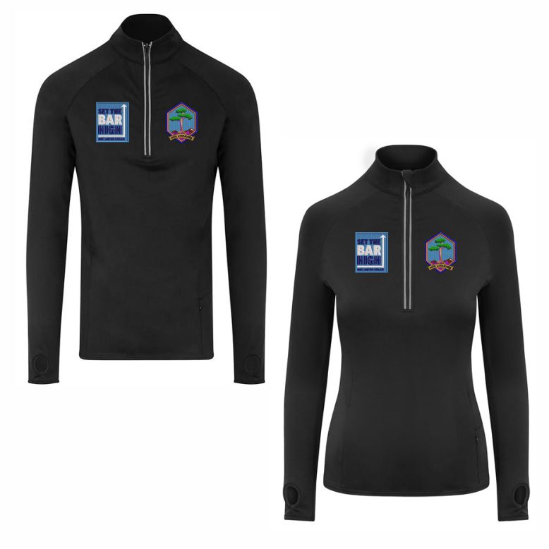 Firrhill High School PE Department STAFF Half Zip Top