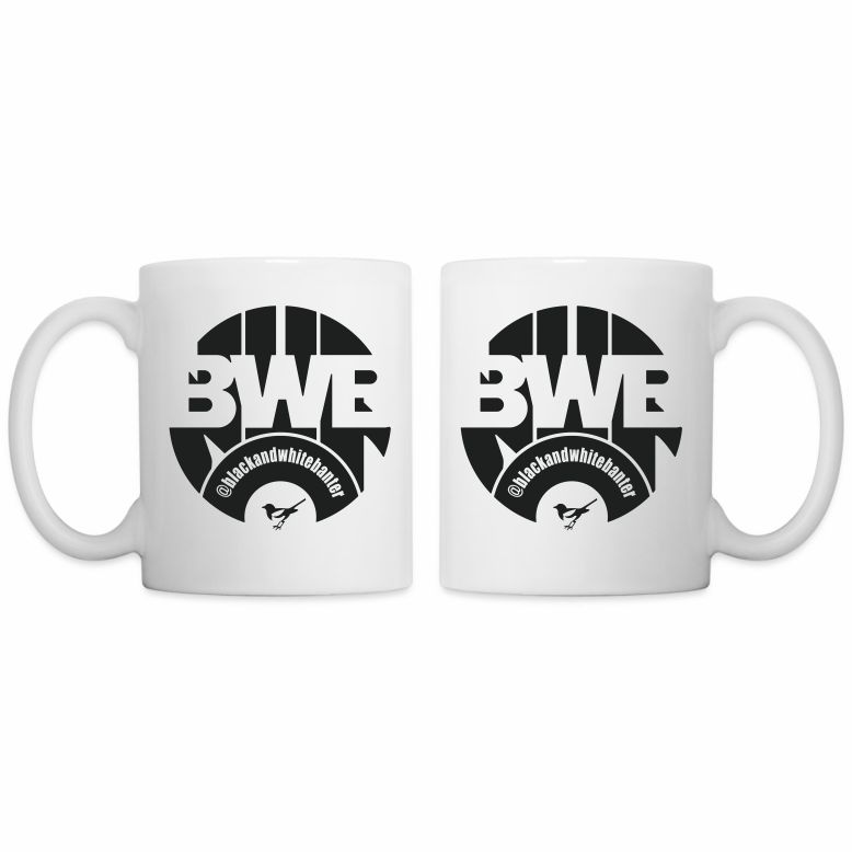 Black and White Banter Mug