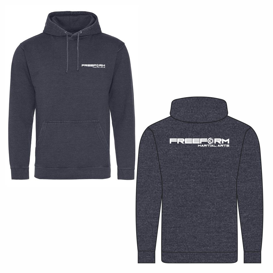 Freeform Martial Arts Washed Hooded Sweatshirt