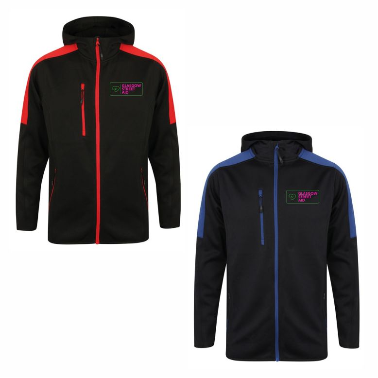 Glasgow Street Aid Hooded Softshell Jacket