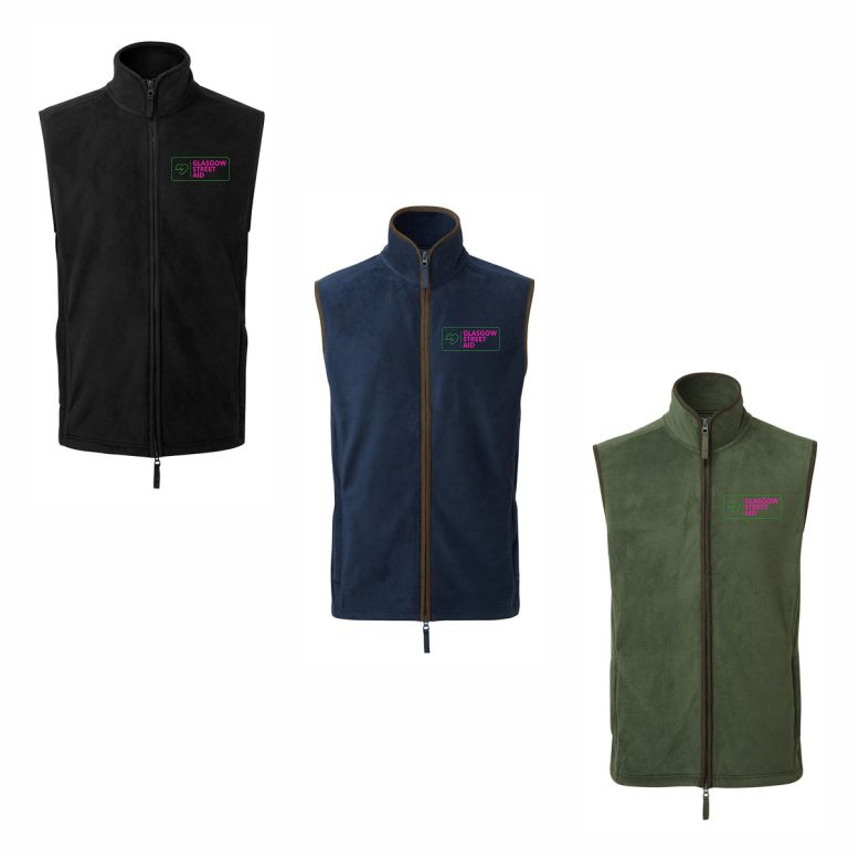 Glasgow Street Aid Fleece Gilet