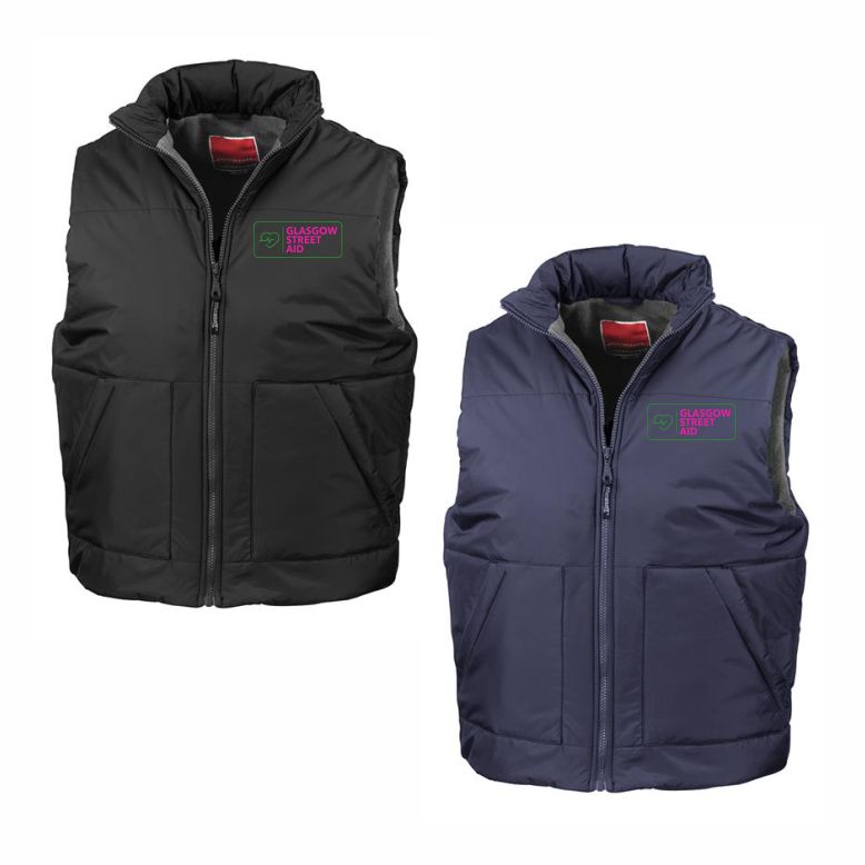 Glasgow Street Aid Padded Bodywarmer