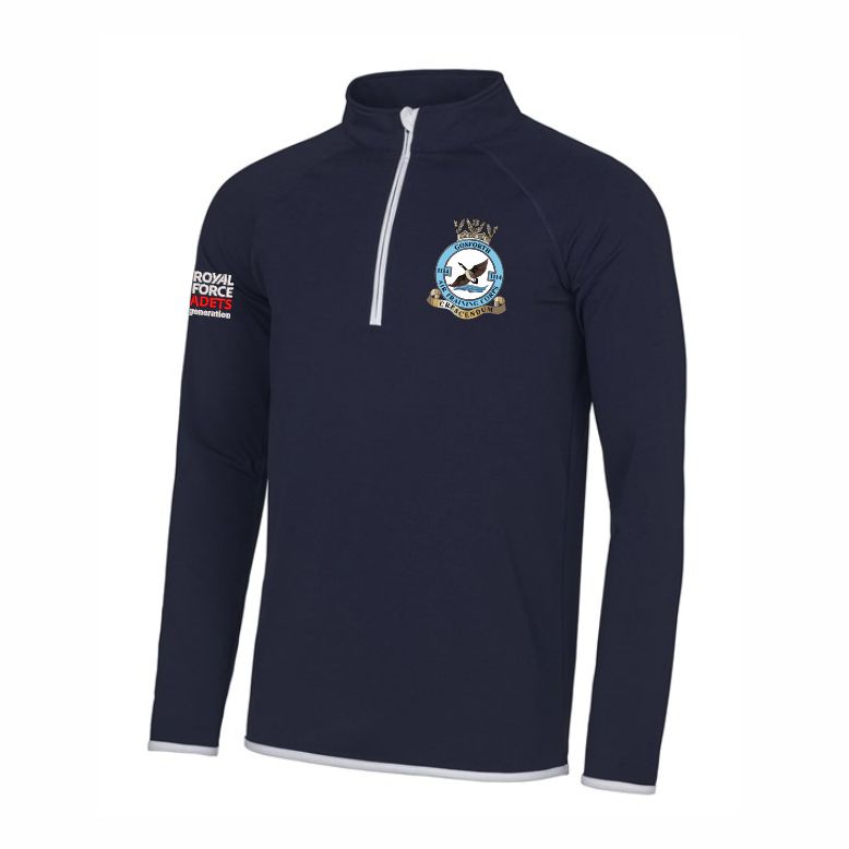 1114 (Gosforth) Squadron RAFAC Half Zip Sweatshirt