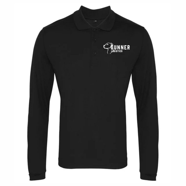 Gunner Logistics Long Sleeve Poloshirt