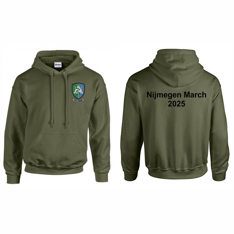 214 MMR Hooded Sweatshirt (Nijmegen March)