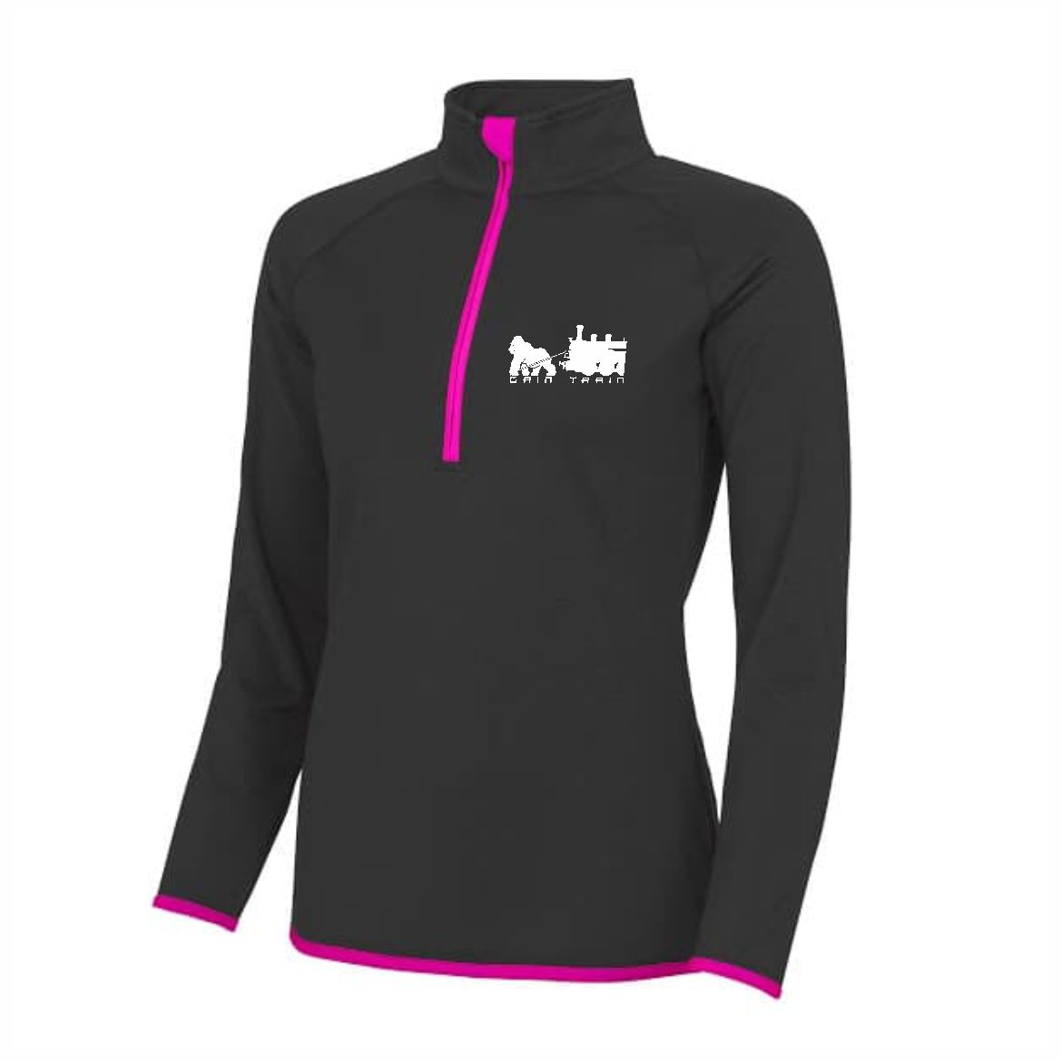 Gain Train Cool Half Zip Ladies Sweatshirt