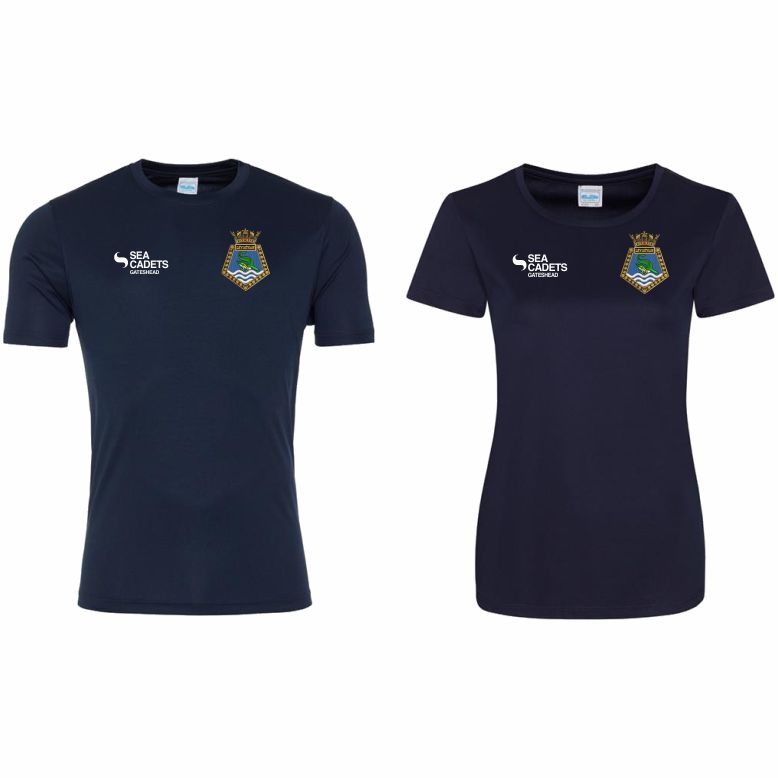 Gateshead Sea Cadets Cool Smooth Performance Teeshirt