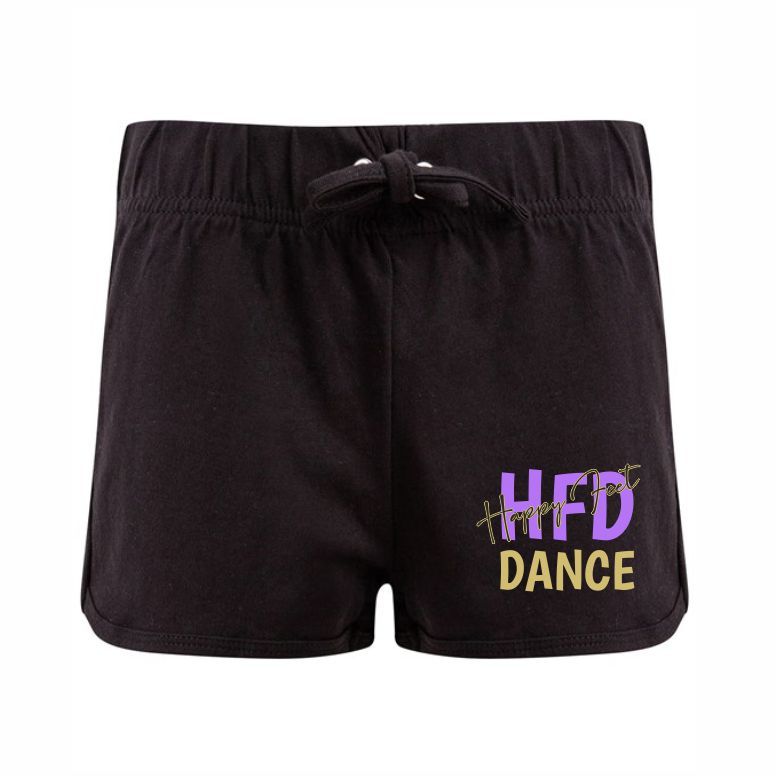 Happy Feet Dance Retro Shorts
