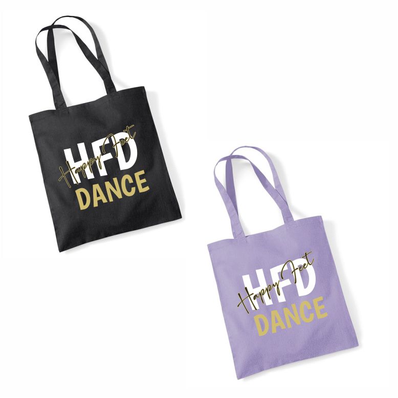 Happy Feet Dance Tote Bag