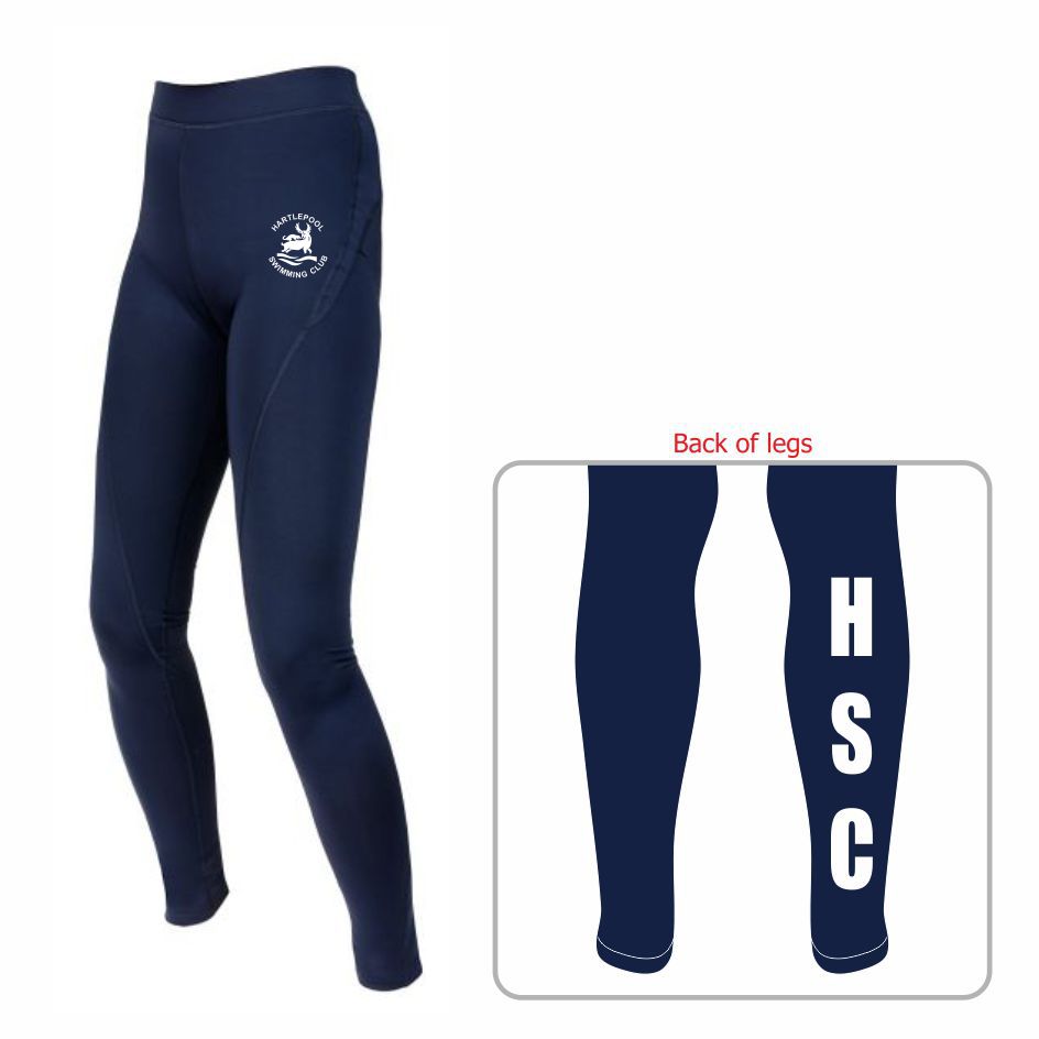 Hartlepool Swimming Club Leggings
