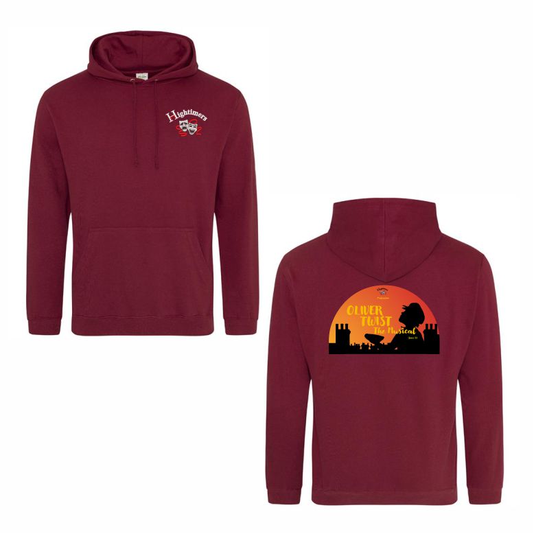 Hightimers ADULTS Hooded Sweatshirt - OLIVER
