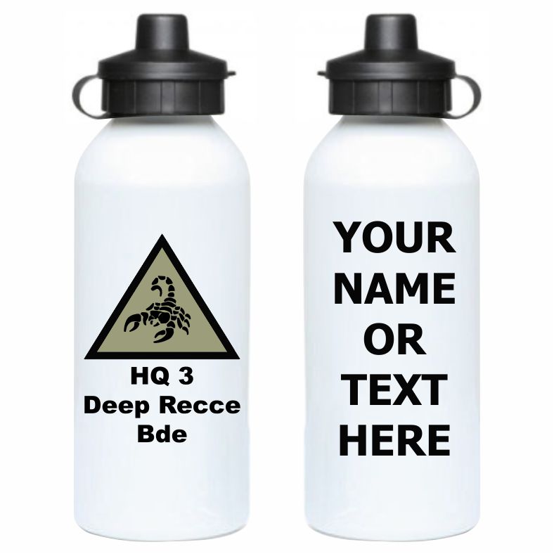 HQ 3 Deep Recce Strike Brigade Sports Bottle
