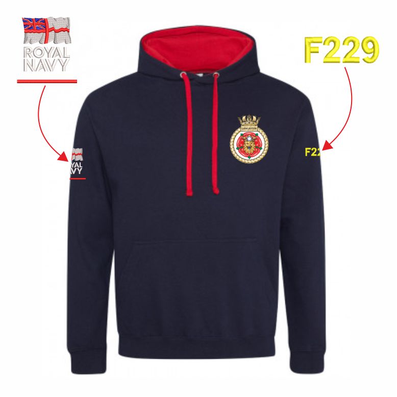 HMS Lancaster Two Tone Hood