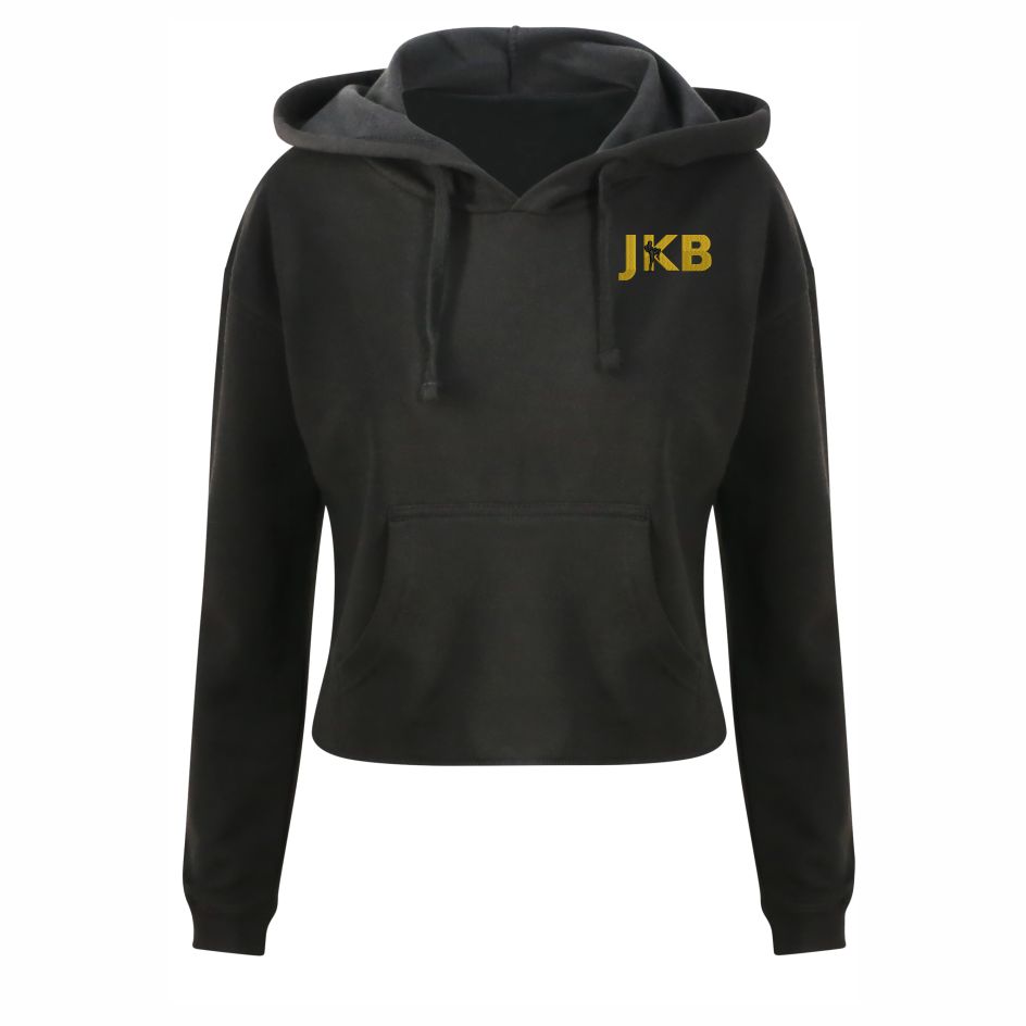 J'aime Kickboxing Girlie Cropped Hood