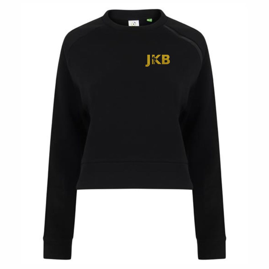 J'aime Kickboxing Ladies Cropped Sweatshirt