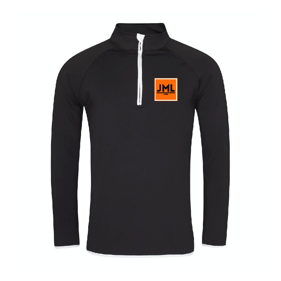 JML Fitness Unisex Zip Top