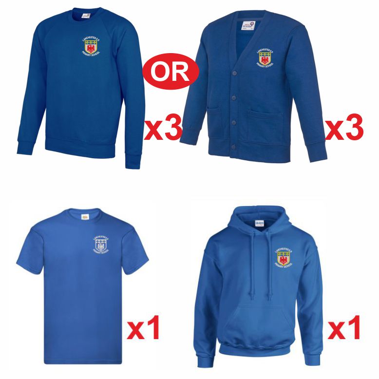 Lanchester EP School NEW YEAR TUMBLE DRY PACKAGE - SAVE MONEY!