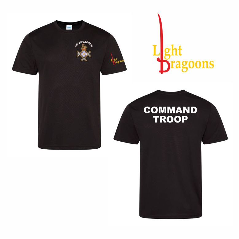 The Light Dragoons - HQ Squadron PT Performance Teeshirt