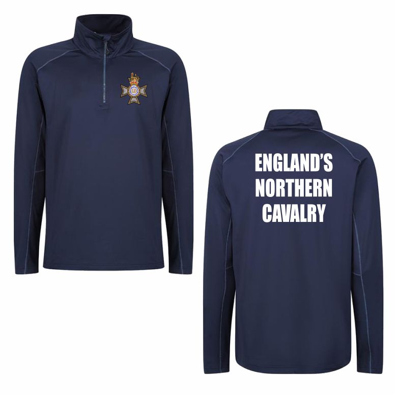 The Light Dragoons - Regt'l 1/2 Zip Midlayer