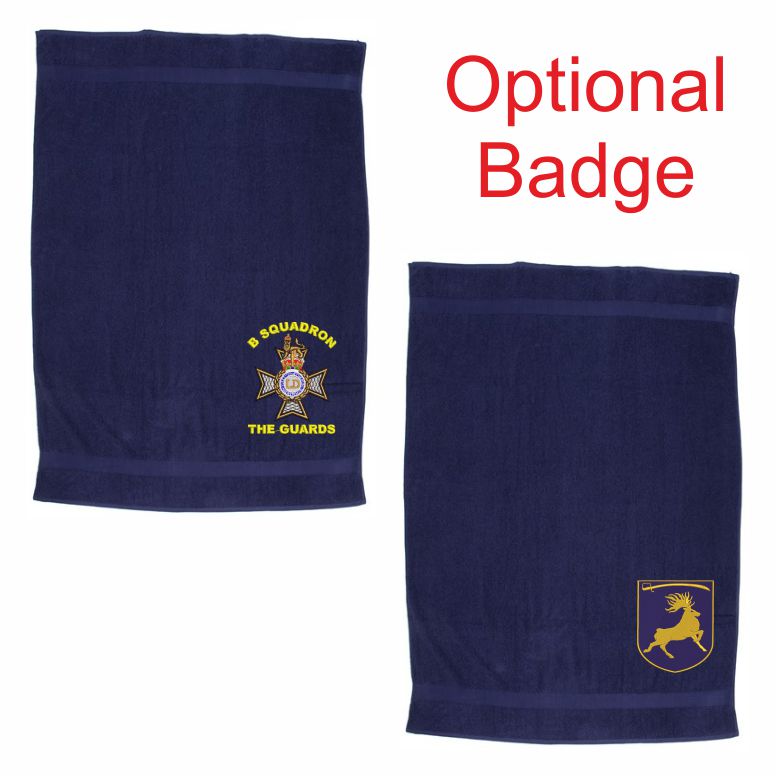 The Light Dragoons - B Squadron Bath Towel