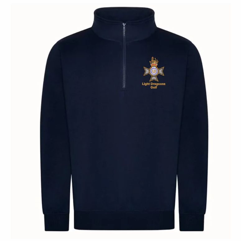 The Light Dragoons - Golf Team 1/4 Zip Sweat