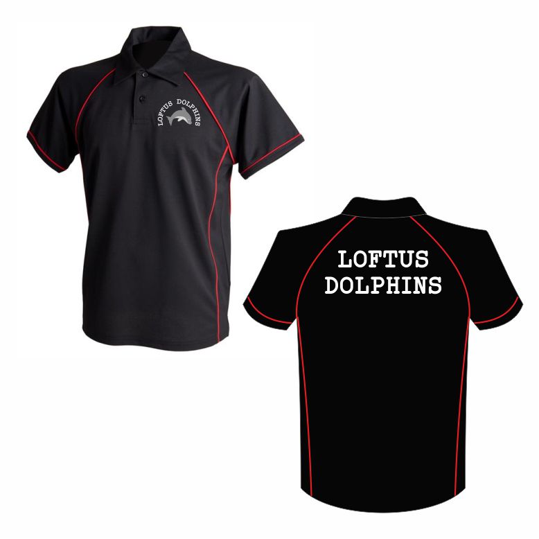 Loftus Dolphins ASC Piped Poloshirt