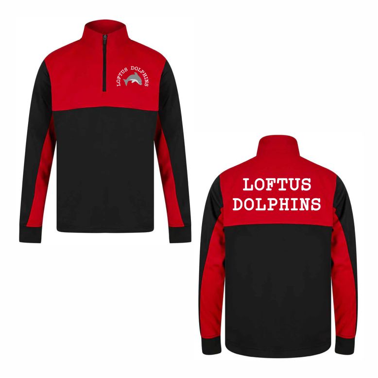 Loftus Dolphins ASC Quarter Zip Track Top