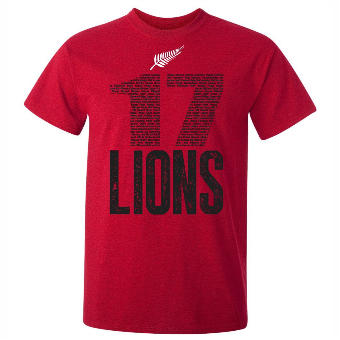 Lions Teeshirt - Names Design