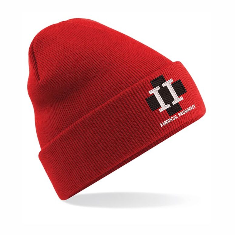 2 Medical Regiment Cuffed Beanie Hat