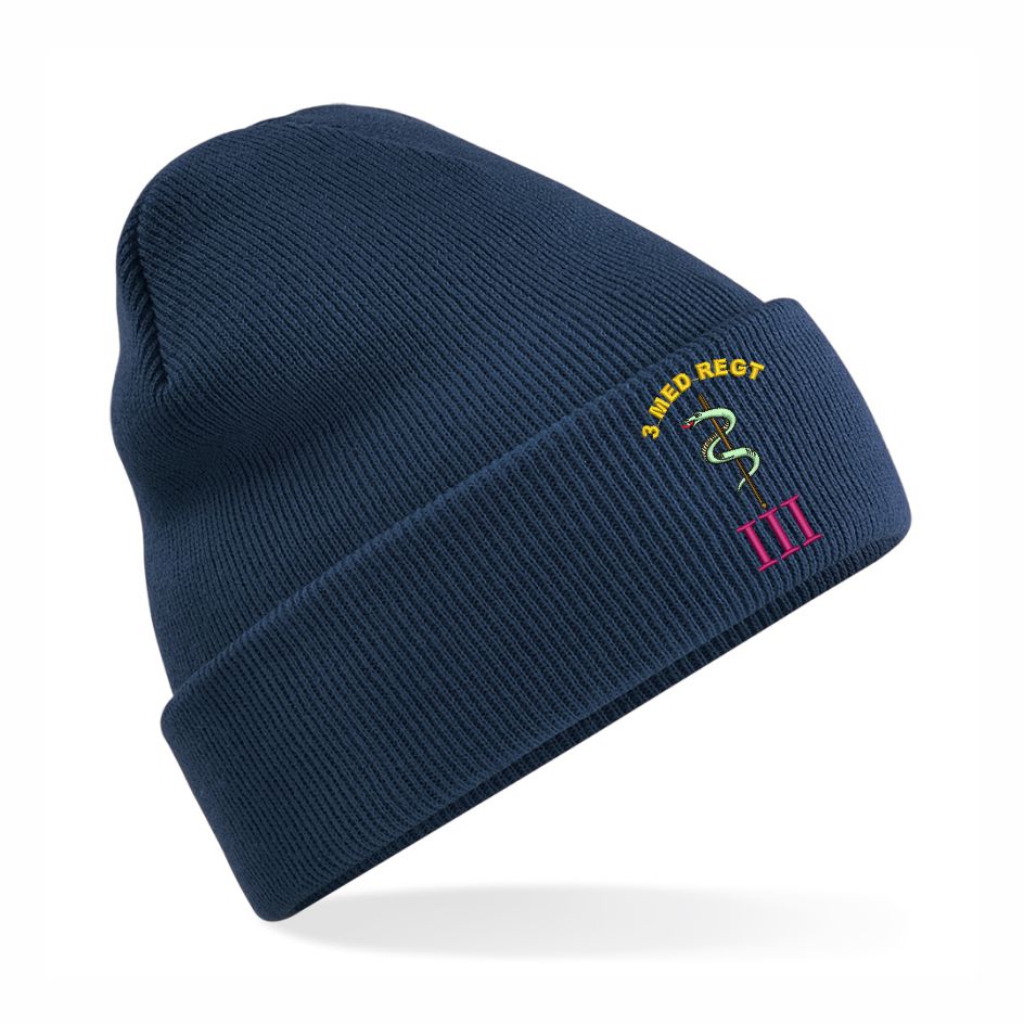 3 Medical Regiment Cuffed Beanie Hat
