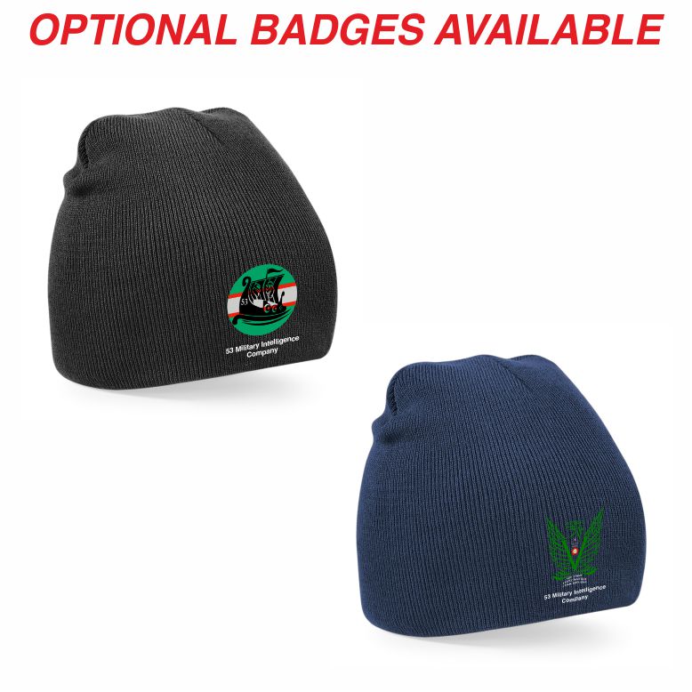 53 Military Intelligence Company Beanie Hat
