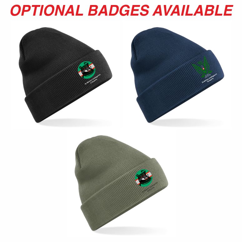 53 Military Intelligence Company Cuffed Beanie Hat