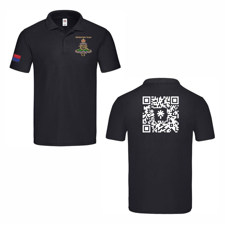 101 Regiment RA Cotton T Shirt (Recruiting Team)