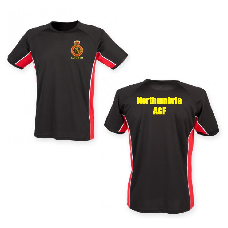 Northumbria ACF - ACF LOGO - Performance Panelled Teeshirt