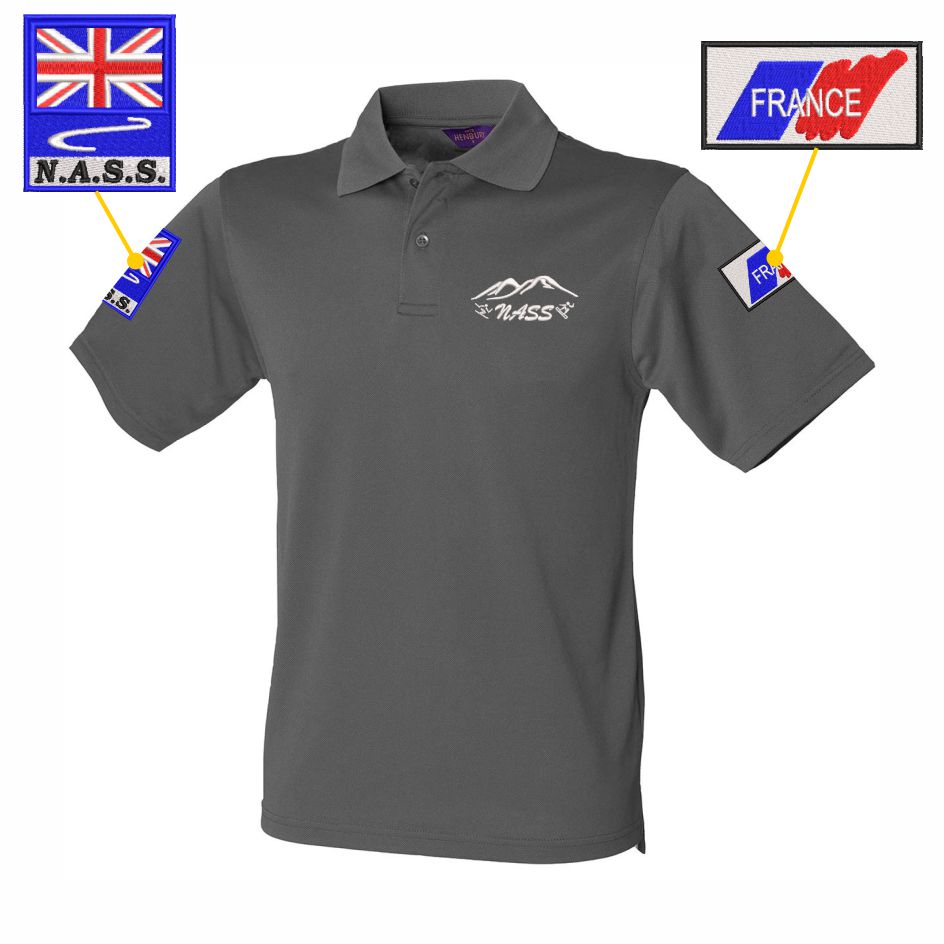 Northern Area Skiing and Snowboard Performance Poloshirt