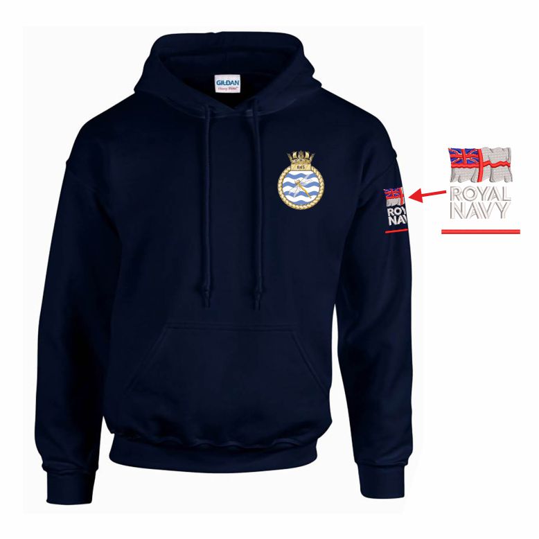 845 Naval Air Squadron Navy Blue Hood