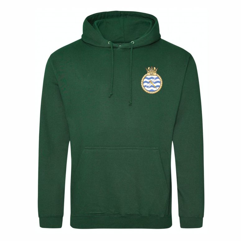 845 Naval Air Squadron Bottle Green Hood