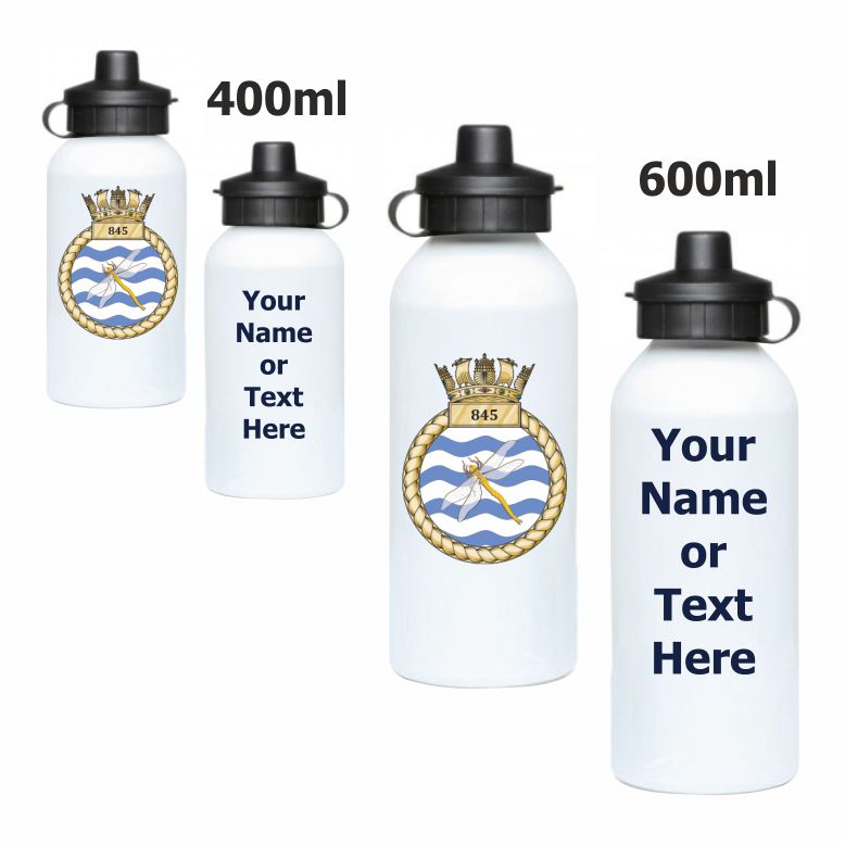 845 Naval Air Squadron Sports Bottle