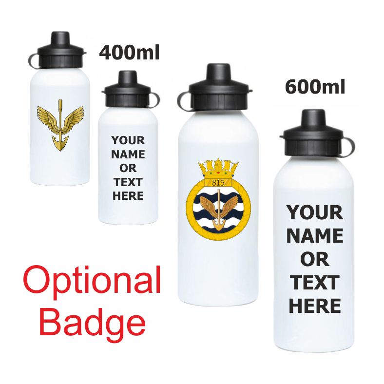 815 Naval Air Squadron Sports Bottle