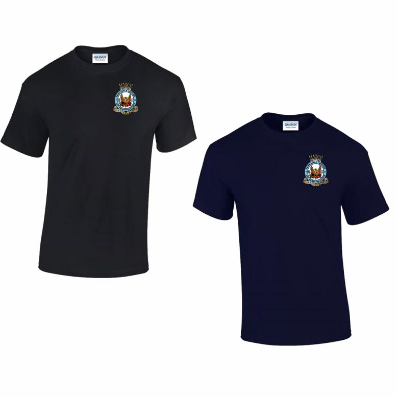 733 (Newcastle Airport) Squadron RAFAC Cotton Teeshirt