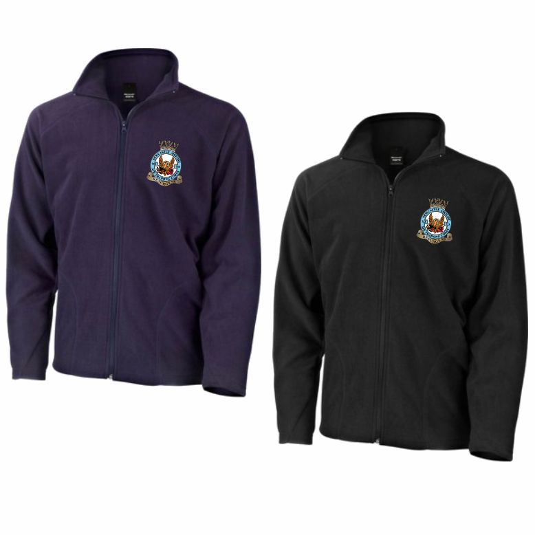 733 (Newcastle Airport) Squadron RAFAC Microfleece Jacket