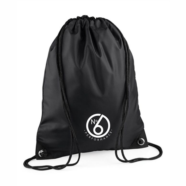 No 6 Performance Drawstring Bag