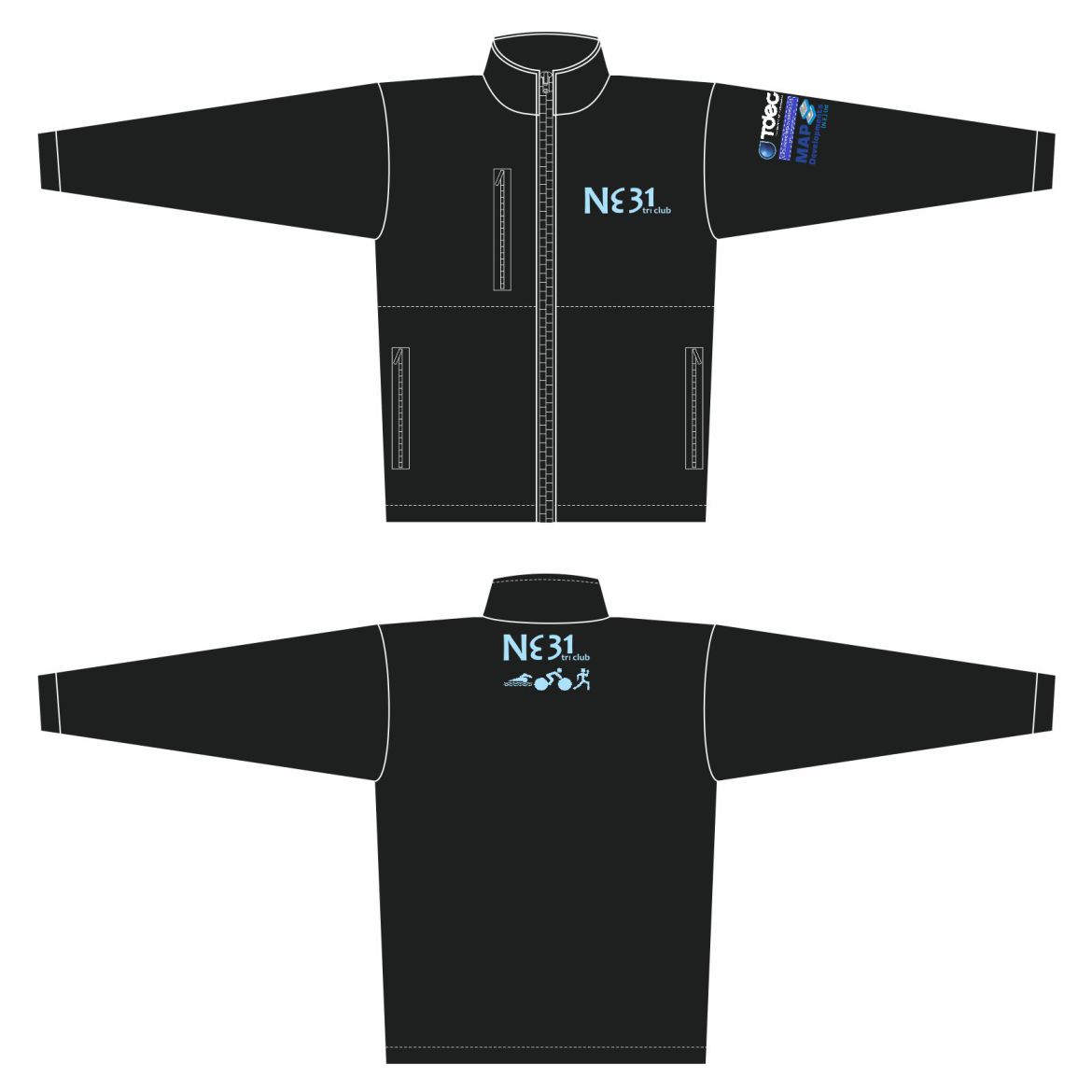 NE31 Tri Club Soft Shell Jacket