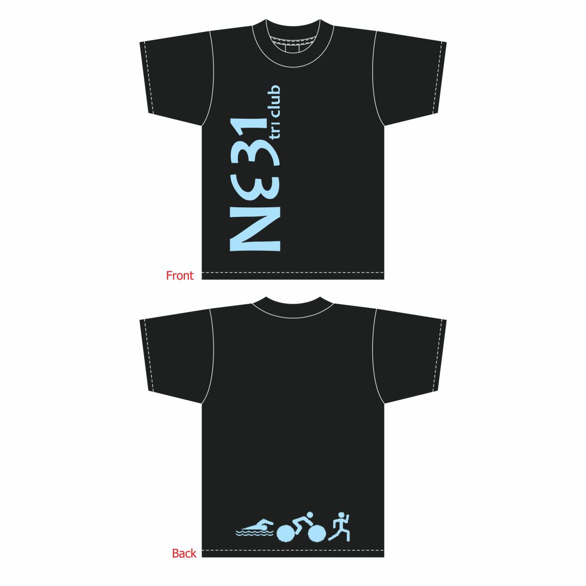 NE31 Tri Club Cotton Teeshirt