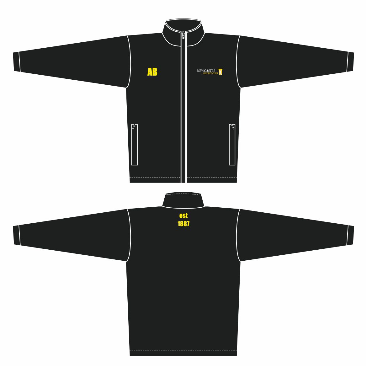 Newcastle Cricket Club Soft Shell Jacket