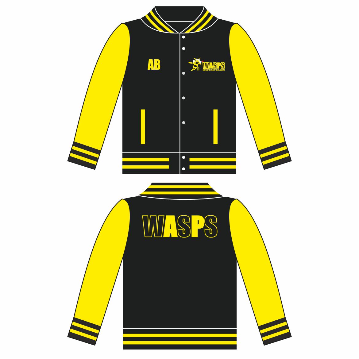 Newcastle Cricket Club WASPS Varsity Jacket